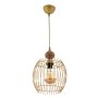 OPVIQ Visilica Lillian Wood Gold Natural - slika 3