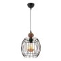 OPVIQ Visilica Lillian Wood Black Natural - slika 3