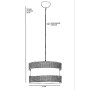 OPVIQ Visilica Vegas 941RTN1203 - slika 4