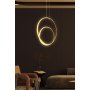 OPVIQ LED luster Geminorus Black Yellow Light - slika 2