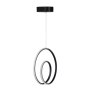 OPVIQ LED luster Geminorus Black Yellow Light - slika 3