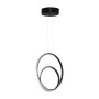OPVIQ LED luster Geminorus Black Yellow Light - slika 5