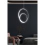 OPVIQ LED luster Geminorus Black White Light - slika 2