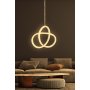 OPVIQ LED luster Aurigae White Yellow Light - slika 1