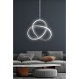 OPVIQ LED luster Aurigae Black White Light - slika 2