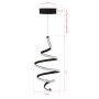 OPVIQ LED luster Niriss Black White Light - slika 4