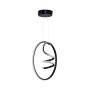OPVIQ LED luster Orionis Black White Light - slika 5