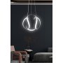 OPVIQ LED luster Venaticorus Black White Light - slika 1