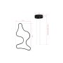 OPVIQ LED luster Artisan Black Body White Light - slika 5