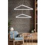 OPVIQ LED luster Duple Triangle Set White Body White Light - slika 2