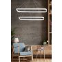 OPVIQ LED luster Duple Rectangular Set White Body Yellow Light - slika 2