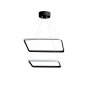 OPVIQ LED luster Duple Square Set Black Body Yellow Light - slika 3