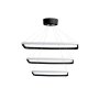 OPVIQ LED luster Trinity Rectangular Set Black Body White Light - slika 3