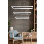 OPVIQ LED luster Trinity Rectangular Set White Body White Light - slika 2