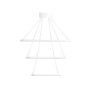 OPVIQ LED luster Trinity Rectangular Set White Body White Light - slika 4