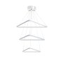 OPVIQ LED luster Trinity Triangle Set White Body White Light - slika 3