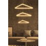 OPVIQ LED luster Trinity Triangle Set White Body Yellow Light - slika 1
