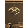 OPVIQ LED luster Apeiro Black Yellow Light - slika 2