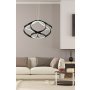 OPVIQ LED luster Apeiro Black Yellow Light - slika 1