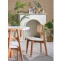 HANAH HOME Trpezarijski sto i stolice Pera White Natural - slika 5