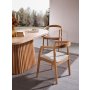 HANAH HOME Trpezarijski sto i stolice Atlantis Natural - slika 5