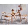 HANAH HOME Trpezarijski sto i stolice Lindy Natural - slika 2