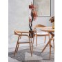 HANAH HOME Trpezarijski sto i stolice Lindy Natural - slika 5