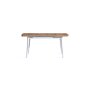 HANAH HOME Trpezarijski sto Milla White Natural - slika 3