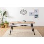 HANAH HOME Trpezarijski sto Nala 90 Natural - slika 2