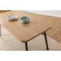 HANAH HOME Trpezarijski sto Nala 90 Natural - slika 3