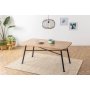 HANAH HOME Trpezarijski sto Nala 90 Natural - slika 1