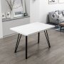 HANAH HOME Trpezarijski sto Harvey White - slika 2