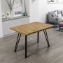 HANAH HOME Trpezarijski sto Harvey Oak - slika 2