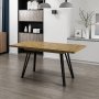 HANAH HOME Trpezarijski sto Harvey Oak - slika 3