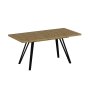 HANAH HOME Trpezarijski sto Harvey Oak - slika 4