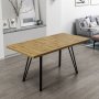 HANAH HOME Trpezarijski sto Harvey Oak - slika 1