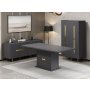 HANAH HOME Trpezarijski sto Jose Anthracite - slika 3