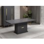 HANAH HOME Trpezarijski sto Jose Anthracite - slika 1