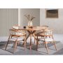 HANAH HOME Trpezarijski sto Vegas Natural - slika 2