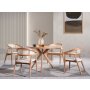 HANAH HOME Trpezarijski sto Vegas Natural - slika 1