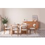 HANAH HOME Trpezarijski sto Lugias Beech - slika 3
