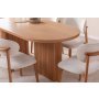 HANAH HOME Trpezarijski sto Lugias Beech - slika 4