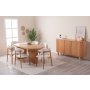HANAH HOME Trpezarijski sto Lugias Beech - slika 1