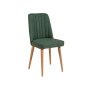 HANAH HOME Trpezarijska stolica Vina Sandalye Green Atlantic - slika 3