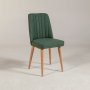 HANAH HOME Trpezarijska stolica Vina Sandalye Green Atlantic - slika 1