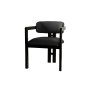 HANAH HOME Trpezarijska stolica Mistral Black Dark Grey - slika 2