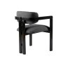 HANAH HOME Trpezarijska stolica Mistral Black Dark Grey - slika 5