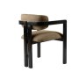 HANAH HOME Trpezarijska stolica Mistral Black Green - slika 5