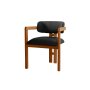 HANAH HOME Trpezarijska stolica Mistral Oak Dark Grey - slika 2