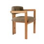 HANAH HOME Trpezarijska stolica Mistral Oak Green - slika 4